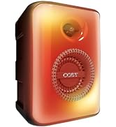 Coby True Wireless Party Speaker Bluetooth Pairing FM Radio Multicolor Lightshow Rechargeable Bat...