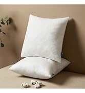 MIULEE 18x18 Pillow Inserts Set of 2, Square Decorative Throw Pillows Premium Fluffy Pillow Forms...