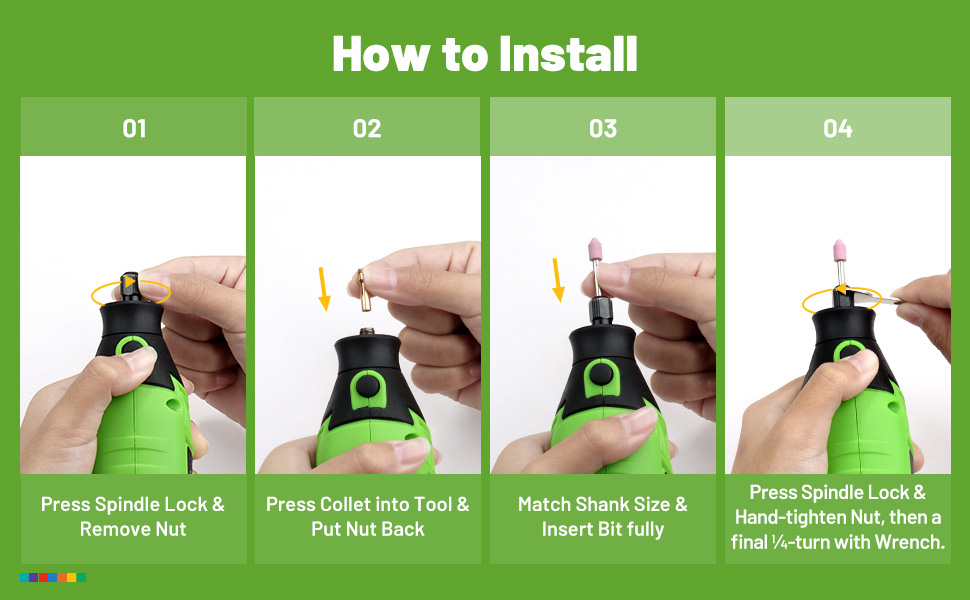 Rotary Tool Accessories Kit