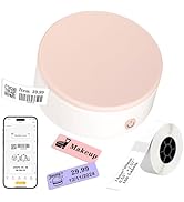 Lemketan Label Maker Machine with Tape, Mini Portable Bluetooth Thermal Printer, Rechargeable Lab...
