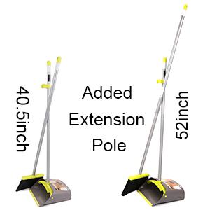 Long handle broom set