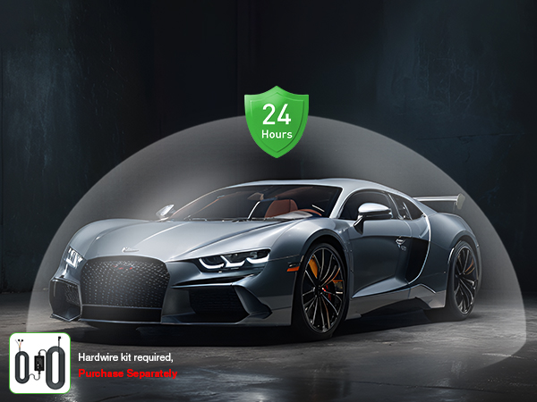 car camera - dash cam front and rear