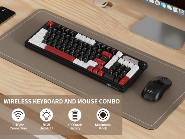 wireless keyboard and mouse combo