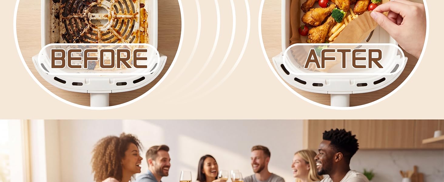 air fryer parchment paper liners