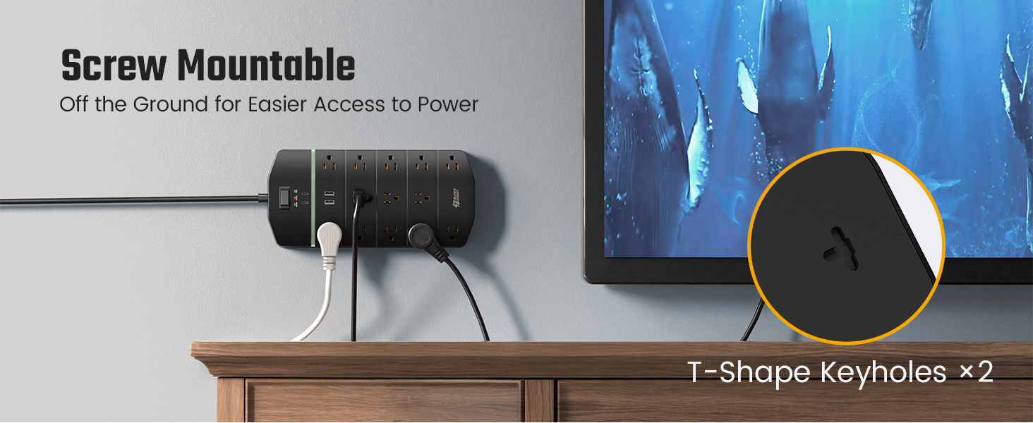 Wall-Mountable Keyholes