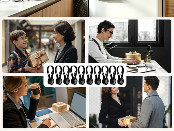 MAGNETIC CABLE CLIPS ORGANIZERS