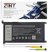 ZTHY YRDD6 Laptop Battery for Dell Inspiron 5482 5485 5488 5491 3310 2-in-1 3493 3582 3593 3793 5...