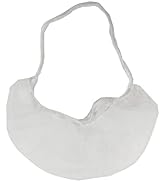 SAFEKO Fine Mesh Beard Net Stockinet Beard Cover | Breathable, Durable | 100 Count [WHITE | 21