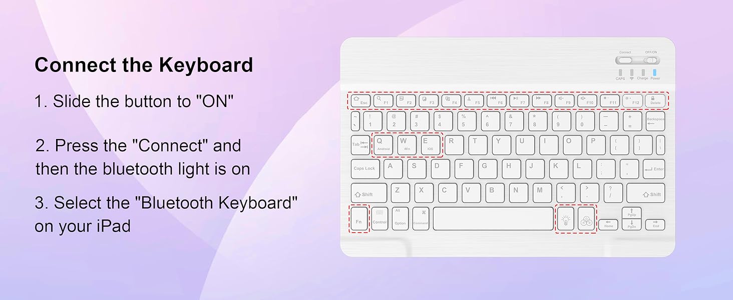 Connect the Keyboard