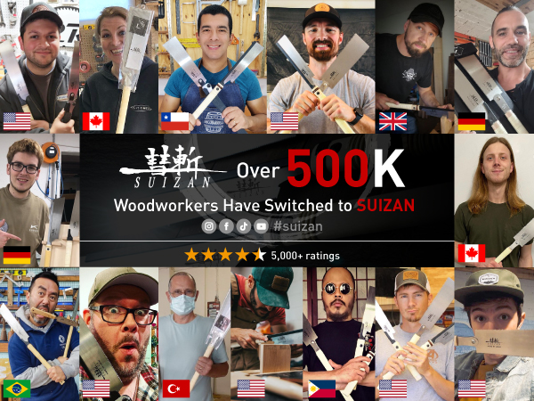 Over 500K Woodworkers Have Switched to SUIZAN
