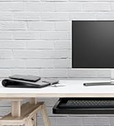 Kensington Keyboard Tray Under Desk, SmartFit Ergonomic Slide-Out Keyboard Drawer with Cable Mana...