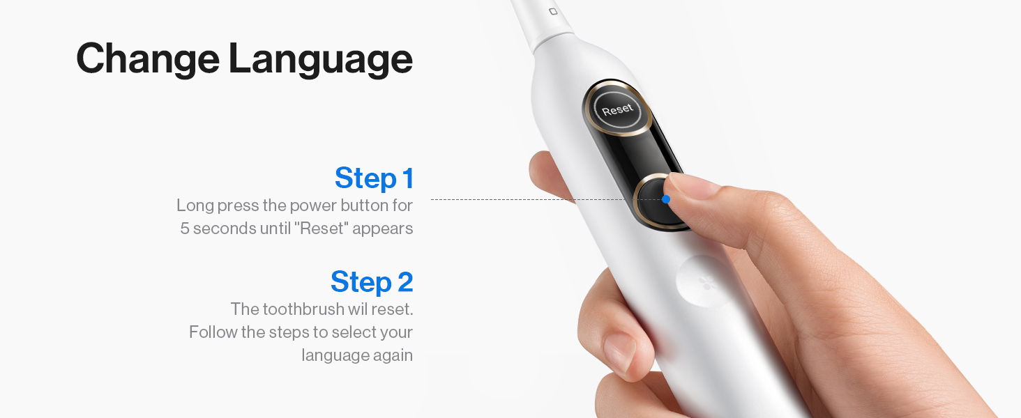 change language
