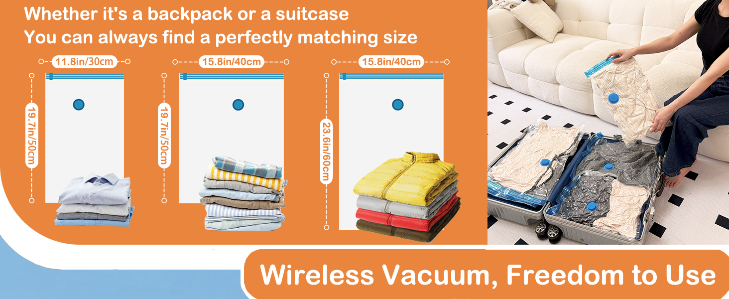 vacuum travel bags with pump