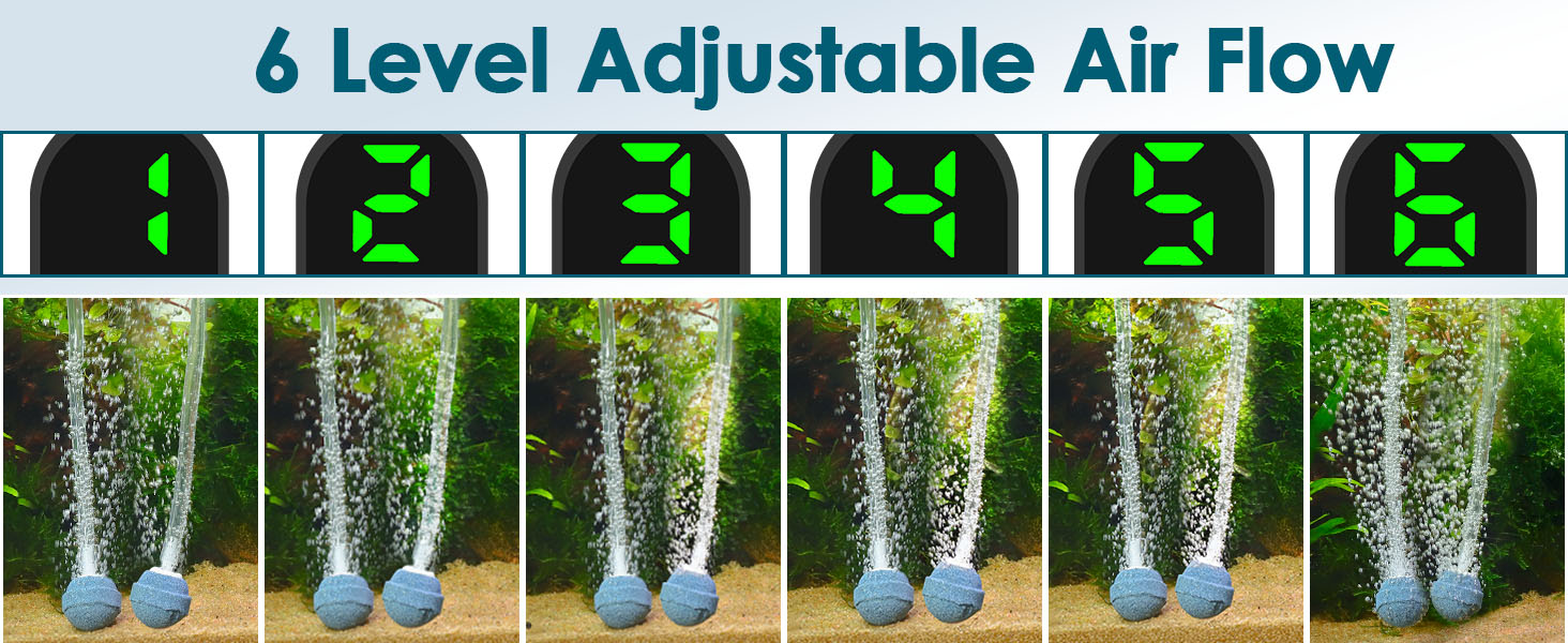 battery air pump aquarium