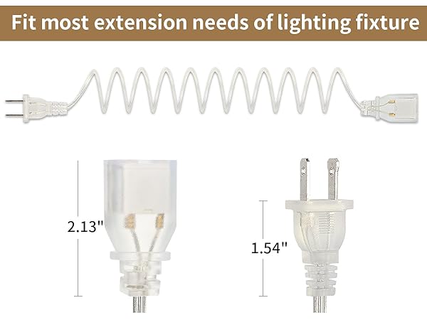 clear extension cords