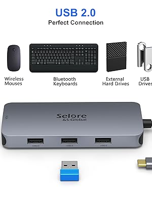 usb c dual monitor hdmi adapter