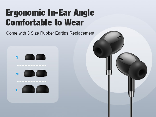 Wired Earbuds USB C