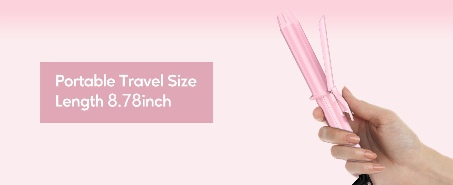 travel curling iron