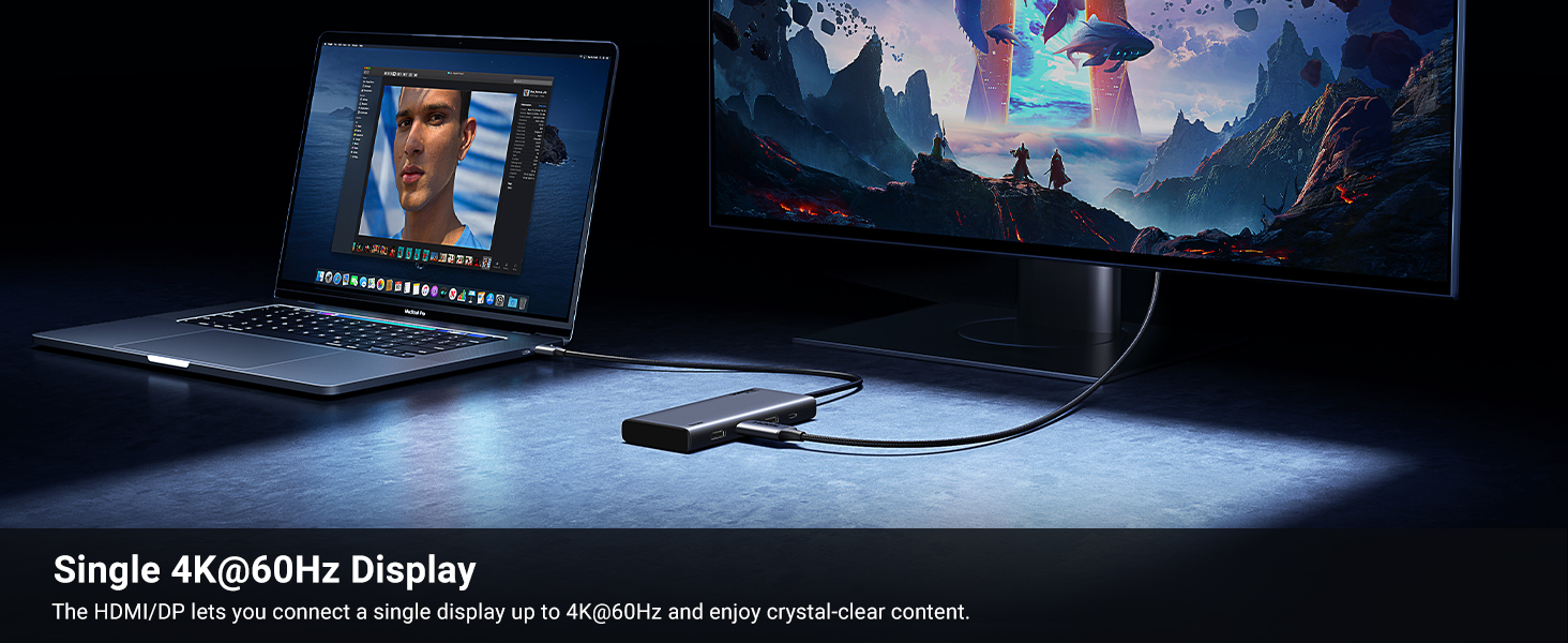 ugreen triple display dock