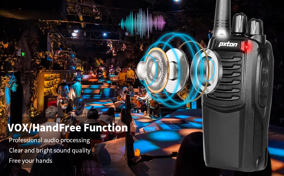 pxton walkie talkies for adults two way radios