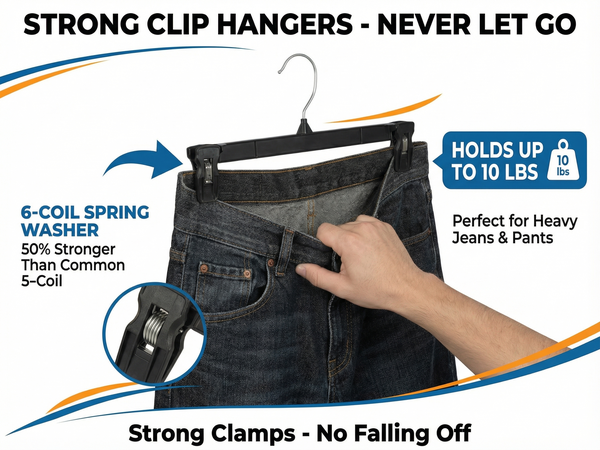 black pants hangers