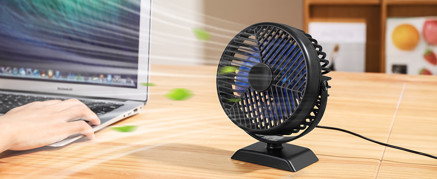 RJVW small desk fan