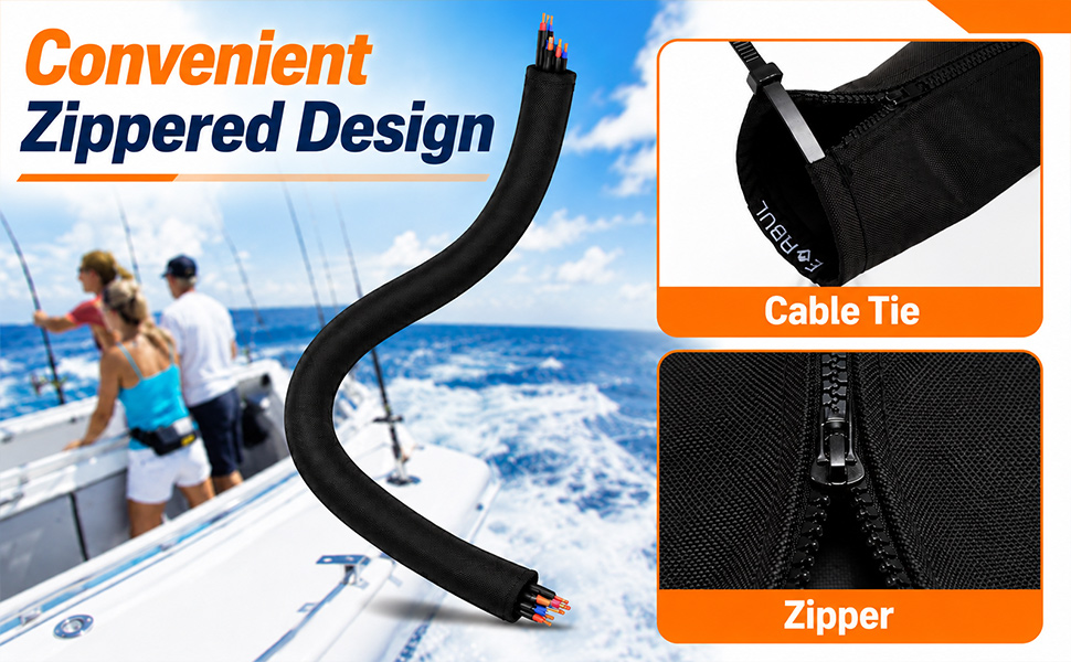  60 Inch Zippered Rigging Sleeve
