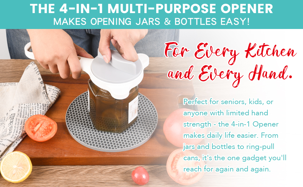 jar opener for wake hands seniors,kids anyone with limited hands strength