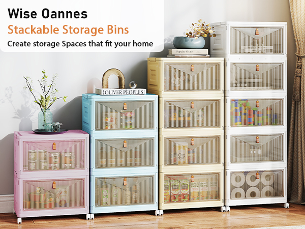 storage bins with lids