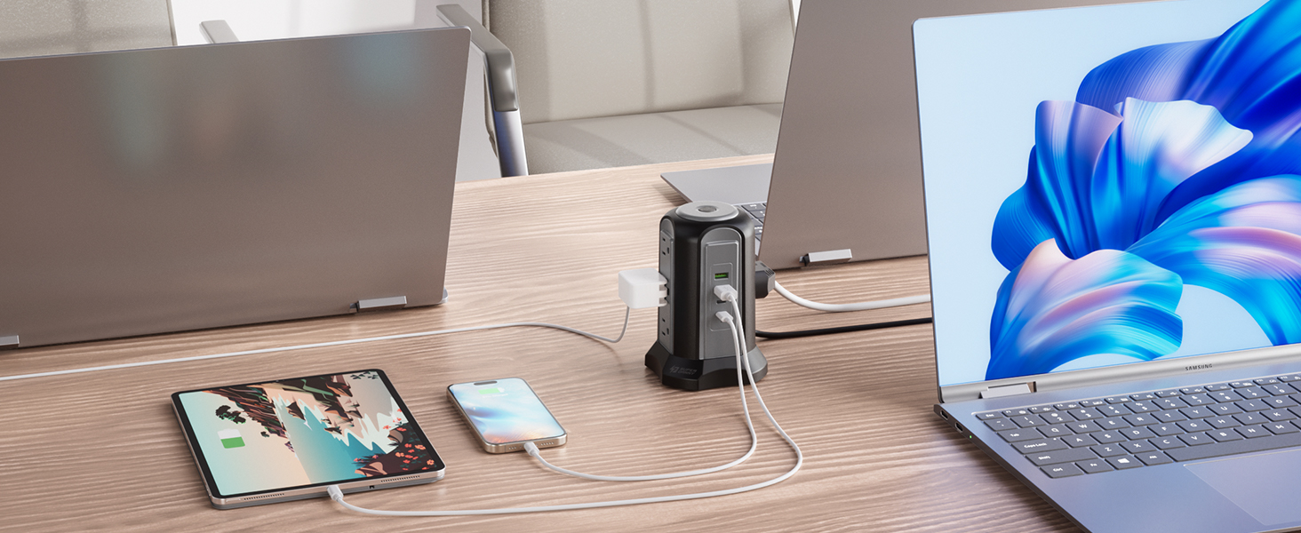office supplies surge protector power strip