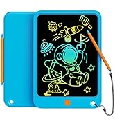 bravokids LCD Writing Tablet 10 Inch, Colorful Drawing Tablet Writing Pad for Kids, Travel Learni...