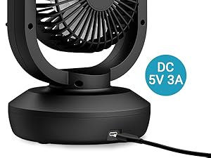 table oscillating tower fan DF7 USB
