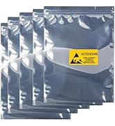KUKUBAGS 30pcs 11x15 inch Anti Static Bag with 30pcs Antistatic Labels, Static Free Bag for Elect...