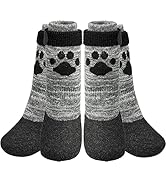 KOOLTAIL Anti Slip Dog Socks to Prevent Licking Paws for Hardwood Floors- Dog Rain Snow Boots&amp;Paw...