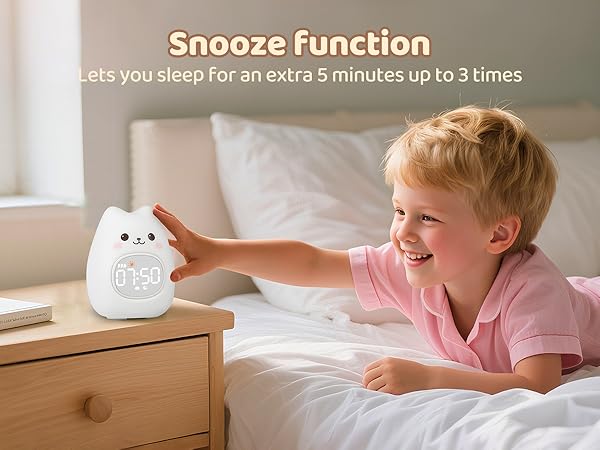 Alarm Clock with Night Light