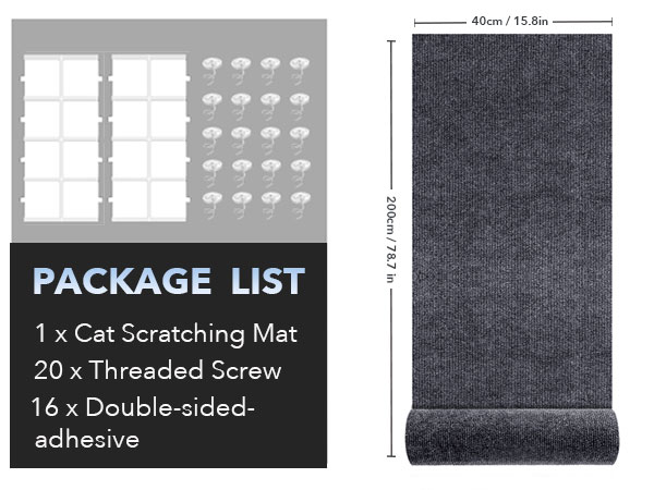 cat scratching mat