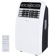 Shinco 8,000 BTU Portable Air Conditioner, AC Unit with Built-in Cool, Dehumidifier & Fan Modes f...