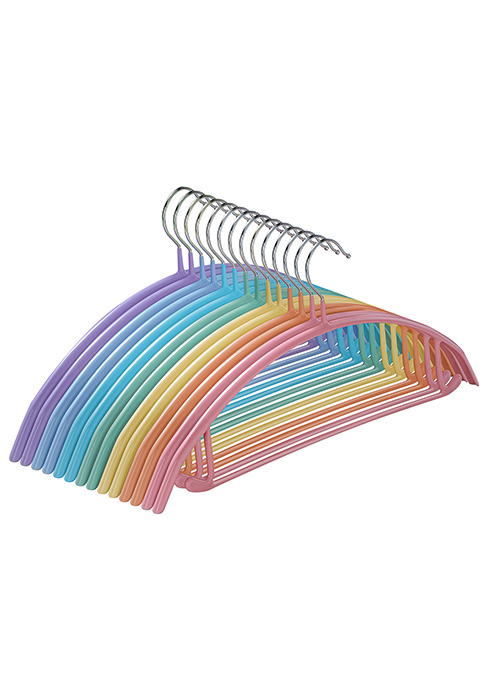 rainbow coat hanger