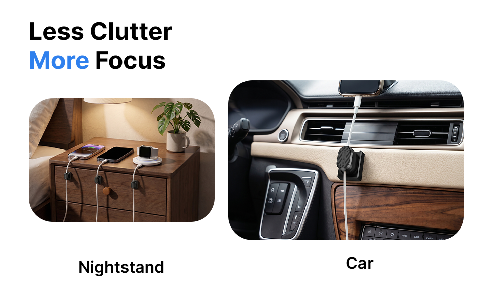 less Clutter, more Focus