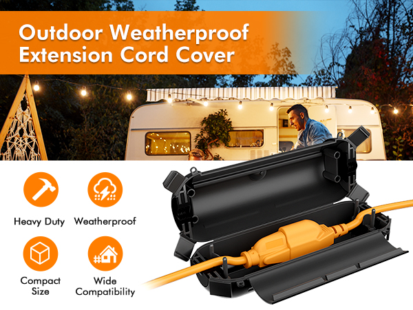 outdoor extension cord cover