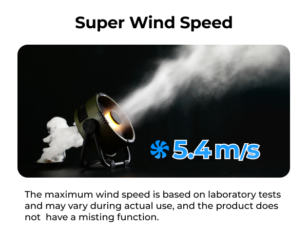 Rechargeable Fan Portable