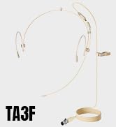 JK MIC-J 071S Headworn Microphone Compatible with AKG SAMSON Wirelress Bodypack Transmitters