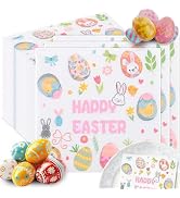 IOMDRWU 20 Pack Disposable Paper Napkins,Soft Absorbent Biodegradable Cocktail Napkin, Floral Egg...