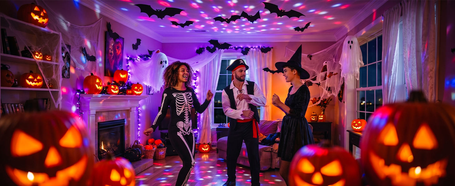 disco party dj light for Halloween