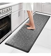 WISELIFE Kitchen Mat Cushioned Anti Fatigue Floor Mat,17.3"x60", Thick Non Slip Waterproof Kitche...
