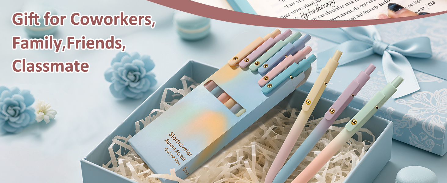 Retractable Gel Pens for Bible Journaling Pens