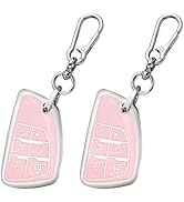 PIFOOG Key Fob Cover for GMC Yukon Denali XL 2024 2023 2022 2021 Chevy Tahoe Suburban 1500 Access...