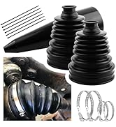 2PCS CV Boot Repair Kit with Expander Tool and Clamps,Silicone CV Axle Boot Repair Kit for 2.41" ...