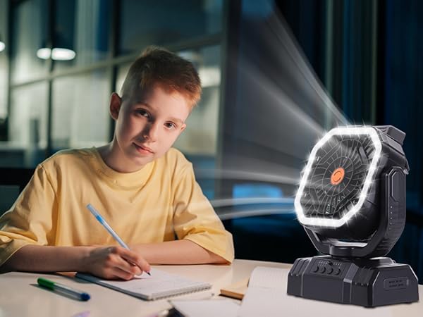 camping fan battery operated fan bedroom fan small desk fan