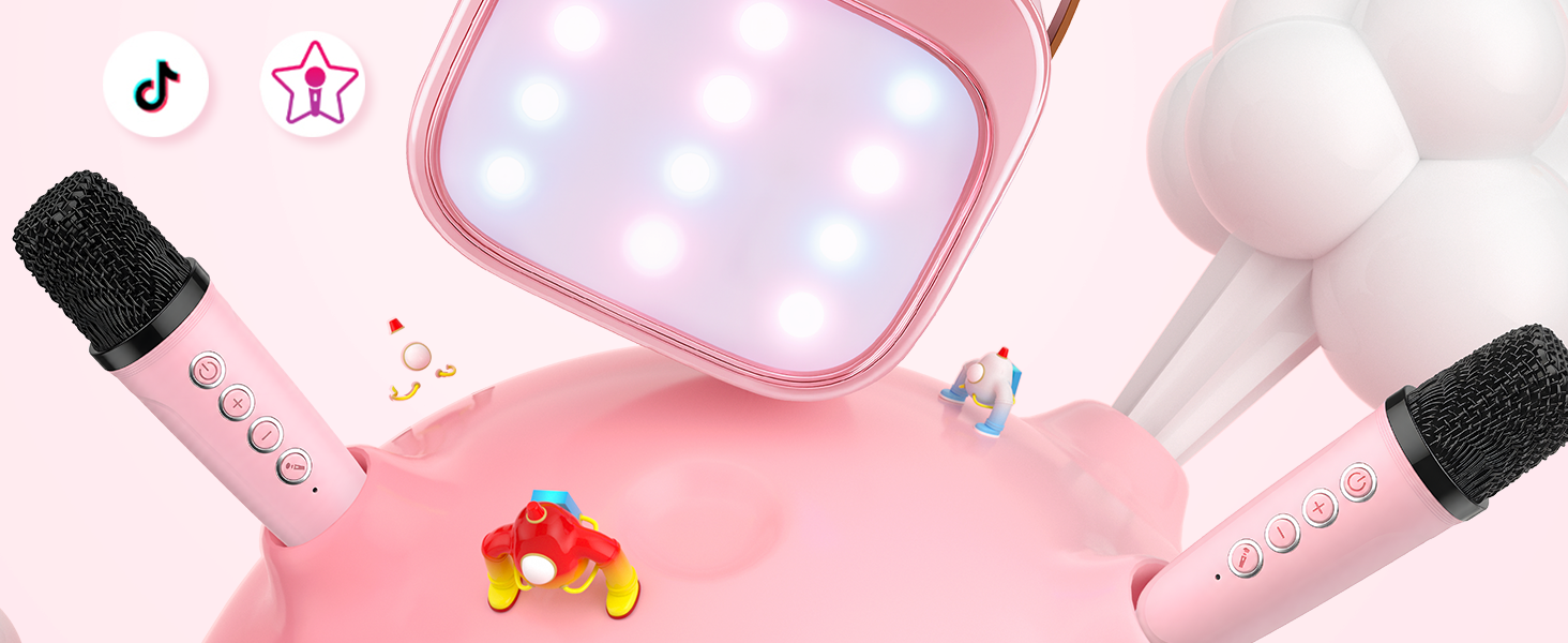 Mini Karaoke Machine for Kids
